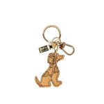 Alviero Martini Prima Classe Beige Leather Women's Keychain