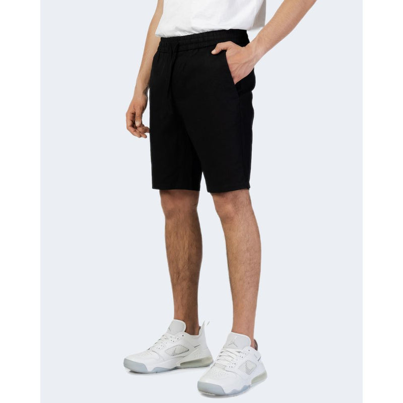 Only & Sons Black Cotton Men's Short