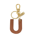 Alviero Martini Prima Classe Beige Leather Women's Keychain