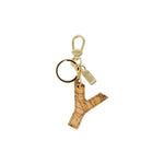 Alviero Martini Prima Classe Beige Synthetic Leather Women's Keychain