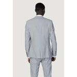 Antony Morato Gray Polyester Men's Suit