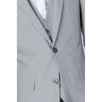 Antony Morato Gray Polyester Men's Suit