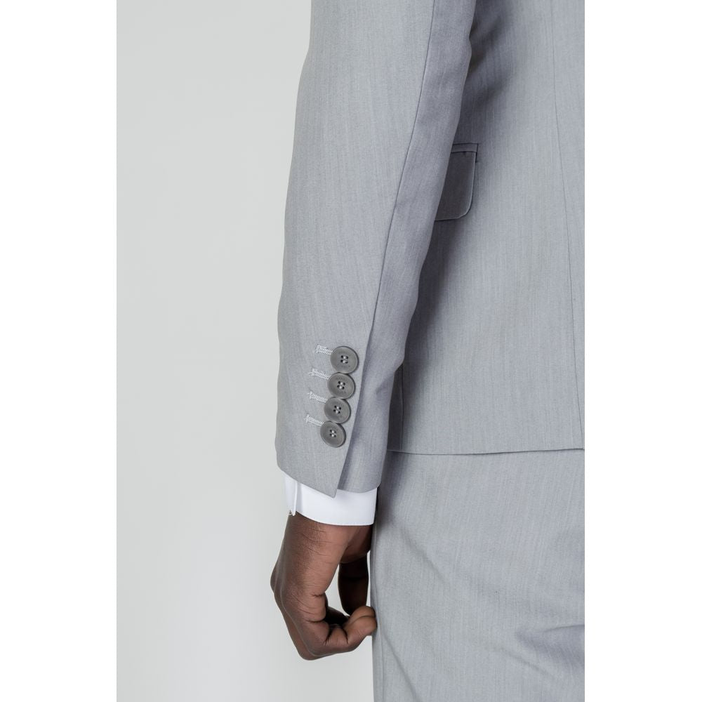 Antony Morato Gray Polyester Men's Suit