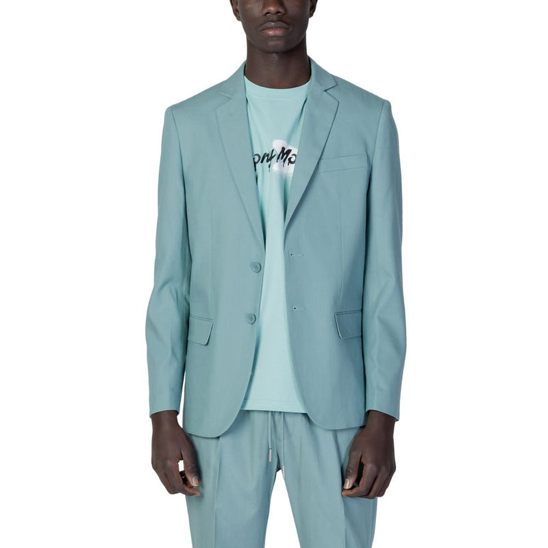 Antony Morato Green Tencel Men's Suit