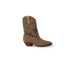 ASH Beige Leather Women's Boot