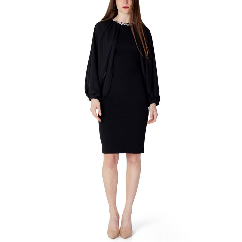 Rinascimento Black Polyester Women's Dress