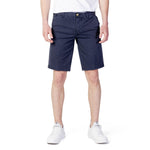 Blauer Blue Cotton Men's Short