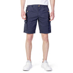 Blauer Blue Cotton Men's Short