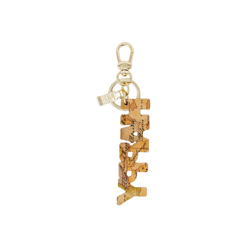 Alviero Martini Prima Classe Beige Polyester Women's Keychain