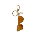 Alviero Martini Prima Classe Beige Leather Women's Keychain