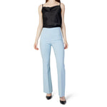 Rinascimento Blue Polyester Jeans & Women's Pant