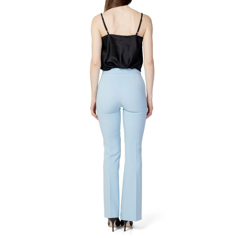 Rinascimento Blue Polyester Jeans & Women's Pant