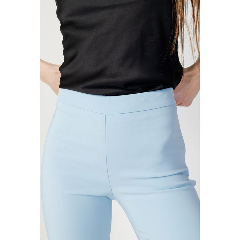 Rinascimento Blue Polyester Jeans & Women's Pant