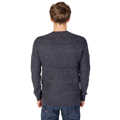 Only & Sons Blue Acrylic Men's Sweater