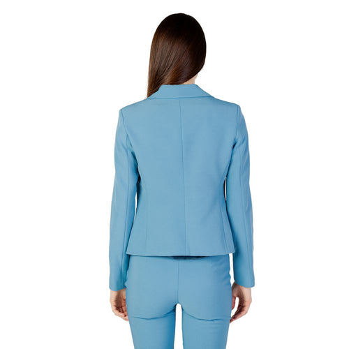 Rinascimento Turquoise Polyester Suits & Women's Blazer