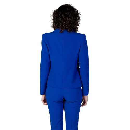 Rinascimento Blue Polyester Suits & Women's Blazer