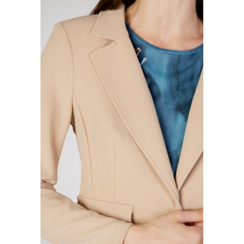 Rinascimento Beige Polyester Suits & Women's Blazer