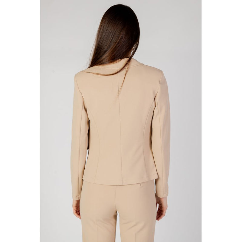 Rinascimento Beige Polyester Suits & Women's Blazer