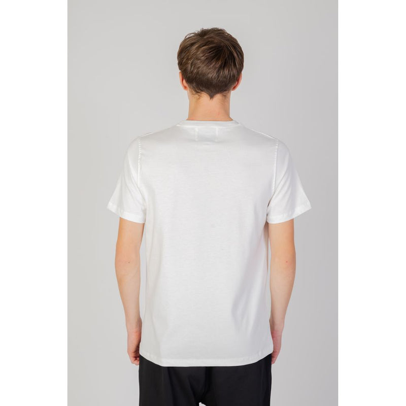 Underclub White Cotton Men's T-Shirt