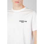 Underclub White Cotton Men's T-Shirt