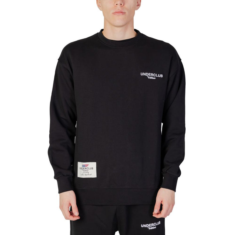 Underclub Black Cotton Men's Sweater