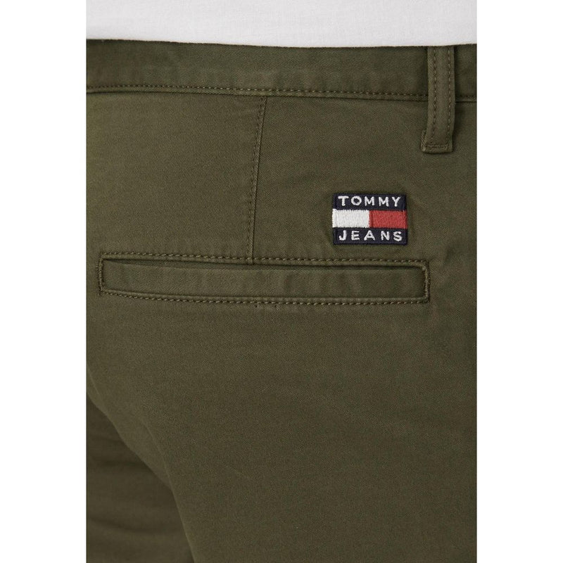 Tommy Hilfiger Jeans Green Organic Cotton Men's Short