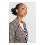 ICHI Beige Polyester Suits & Women's Blazer