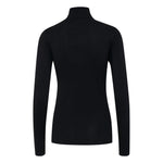 ICHI Black Viscose Women's Sweater