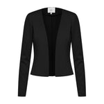 ICHI Black Polyester Suits & Women's Blazer