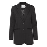 ICHI Black Recycled Polyester Suits & Women's Blazer