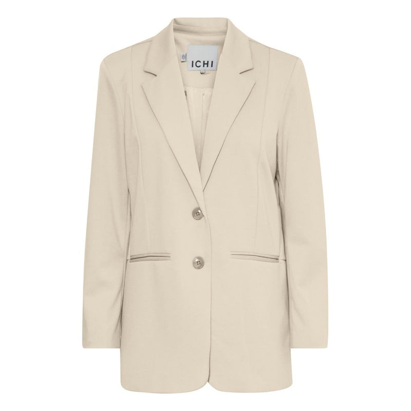 ICHI Beige Recycled Polyester Suits & Women's Blazer