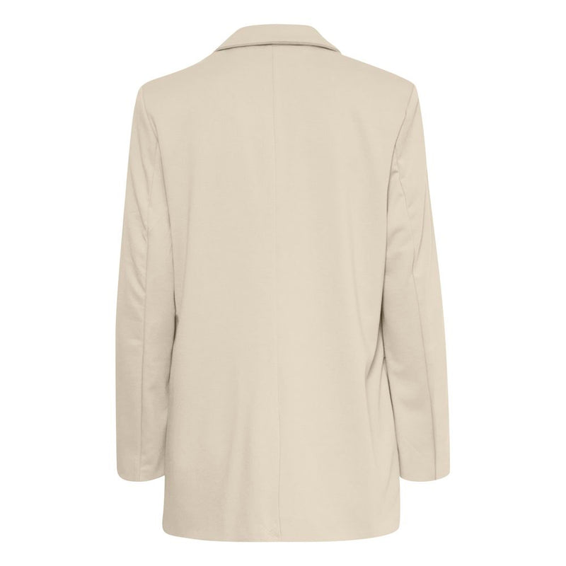 ICHI Beige Recycled Polyester Suits & Women's Blazer