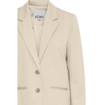 ICHI Beige Recycled Polyester Suits & Women's Blazer