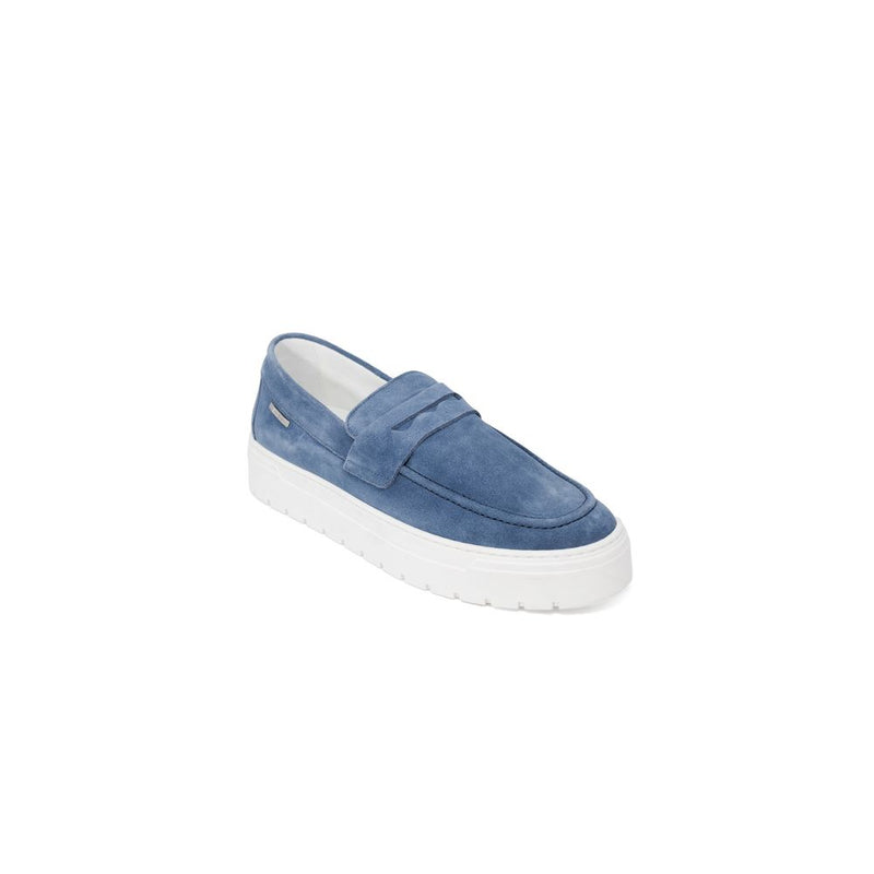 Antony Morato Blue Suede Men's Casual