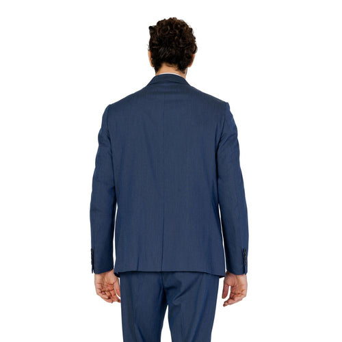 Antony Morato Blue Polyester Men's Suit