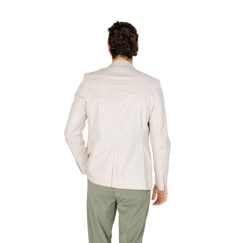 Antony Morato Cream Cotton Men's Suit