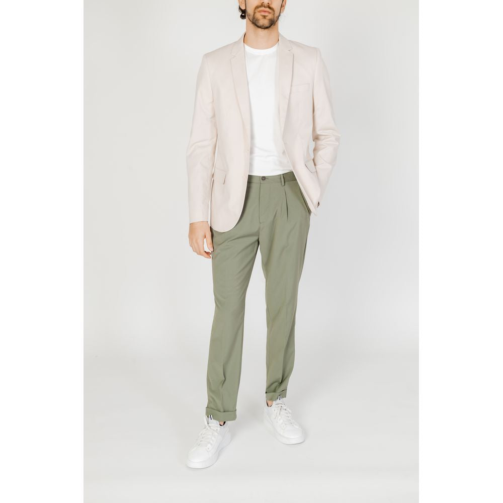 Antony Morato Cream Cotton Men's Suit