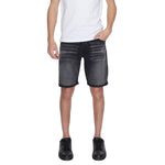 Antony Morato Black Cotton Men's Short