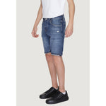 Antony Morato Blue Cotton Men's Short