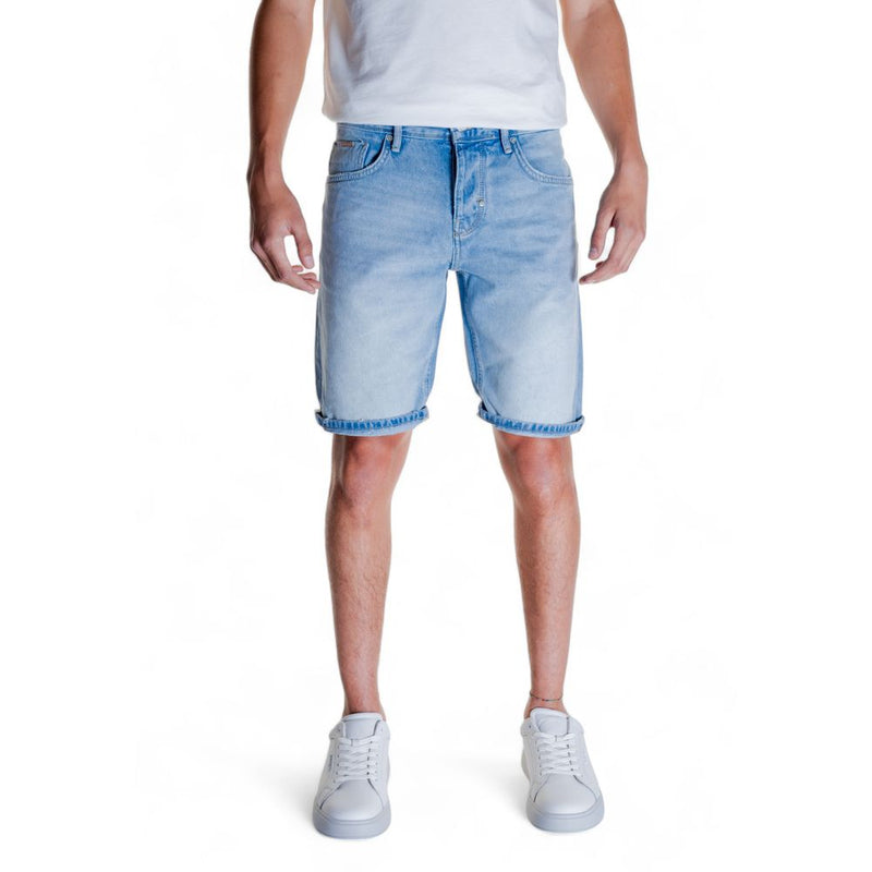 Antony Morato Light Blue Cotton Men's Short