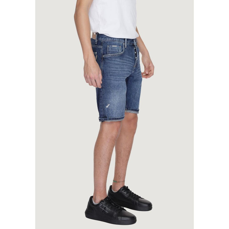 Antony Morato Blue Cotton Men's Short