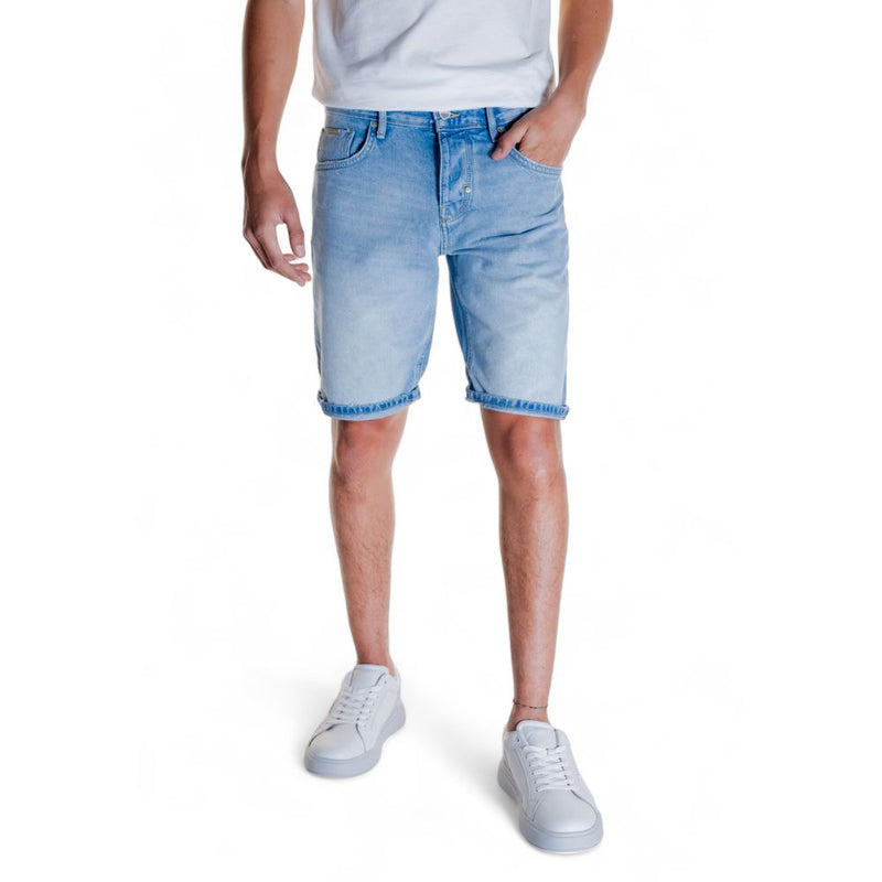 Antony Morato Light Blue Cotton Men's Short