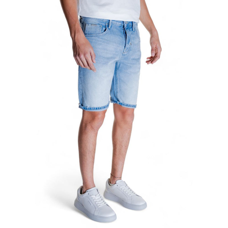 Antony Morato Light Blue Cotton Men's Short