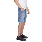 Antony Morato Blue Cotton Men's Short