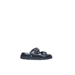 Cult Black Leather Women's Sandal