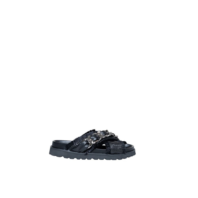 Cult Black Polyethylene Women's Sandal