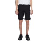 Alviero Martini Prima Classe Black Cotton Men's Short