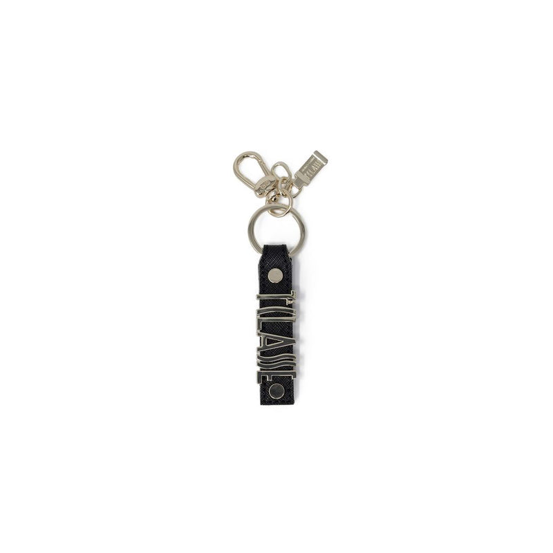 Alviero Martini Prima Classe Black Leather Women's Keychain