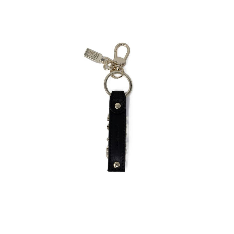 Alviero Martini Prima Classe Black Leather Women's Keychain