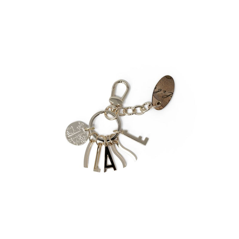 Alviero Martini Prima Classe Gold Zinc Women's Keychain